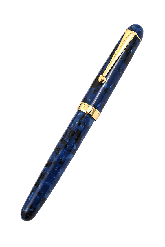 stylo plume Onishi Seisakusho marbre bleu